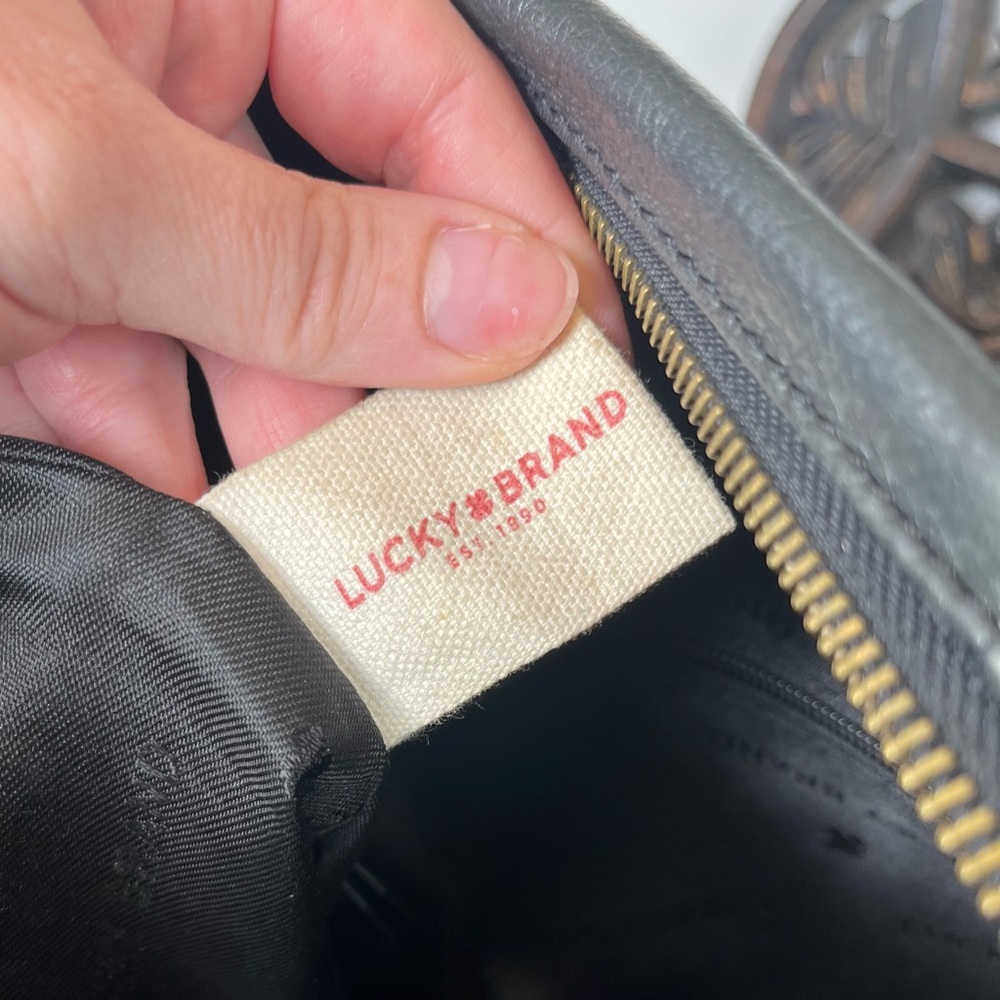 Lucky Brand Leather Tote Bag - Picture 12 of 13